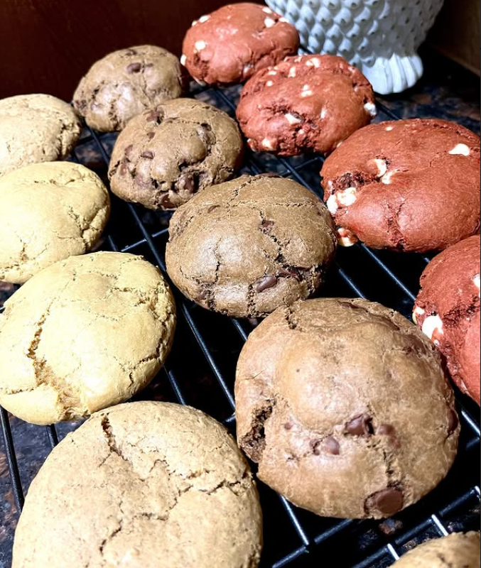 Pumpkin spice cookies